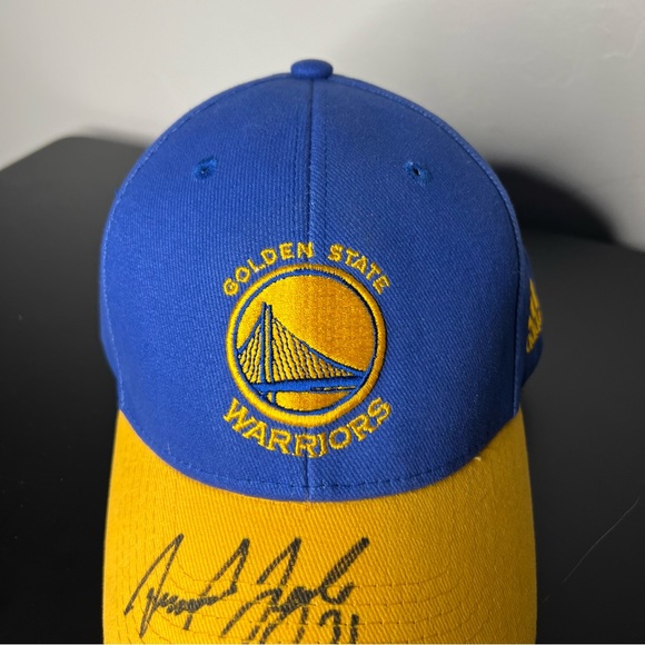 AUTOGRAPHED Golden State Warriors Adonal Foyle Rare Hat Collectors Item NEW - Picture 4 of 12